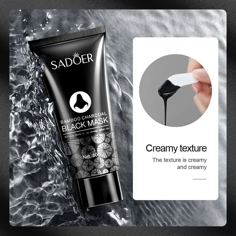 Remove Blackhead Nose Mask Cream Shrink Pores Black Head Acne Removal Nose Tear off Mask Gel Nose Cleansing Facial Skin Care