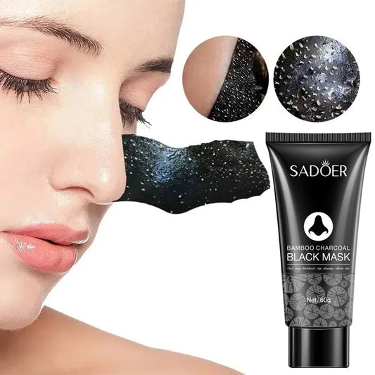 Remove Blackhead Nose Mask Cream Shrink Pores Black Head Acne Removal Nose Tear off Mask Gel Nose Cleansing Facial Skin Care