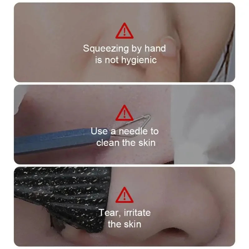 Remove Blackhead Nose Mask Cream Shrink Pores Black Head Acne Removal Nose Tear off Mask Gel Nose Cleansing Facial Skin Care